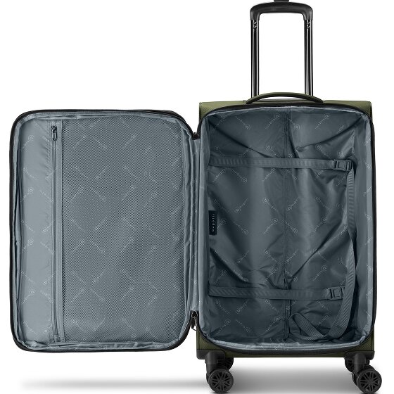 bugatti Valencia Soft 4 Rollen Trolley M 65 cm mit Dehnfalte