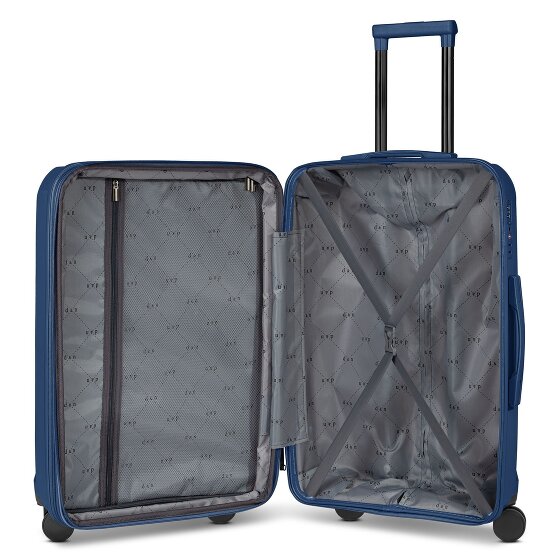 d&n South Dakota 4 Rollen Kofferset 3-teilig mit Dehnfalte