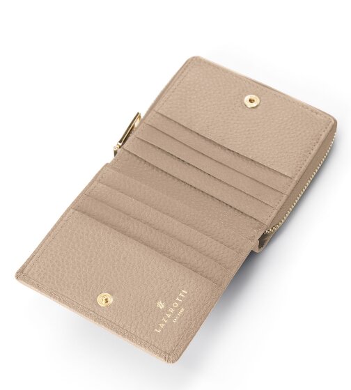 Lazarotti Bologna Leather Medium Zip-Around Geldbörse Leder 10 cm