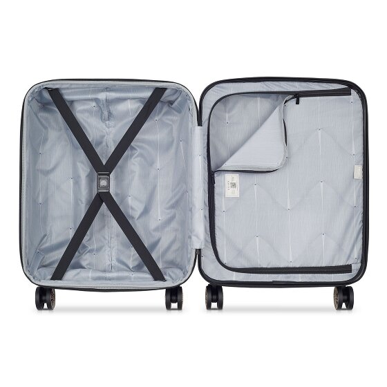 Delsey Paris Meteor 4 Rollen Kabinentrolley 55 cm mit Dehnfalte