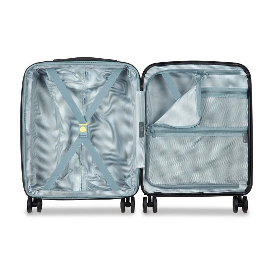 Delsey Paris Meteor 4 Rollen Kabinentrolley 55 cm mit Dehnfalte
