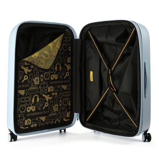 Mandarina Duck Logoduck + 4 Rollen Trolley L 75 cm