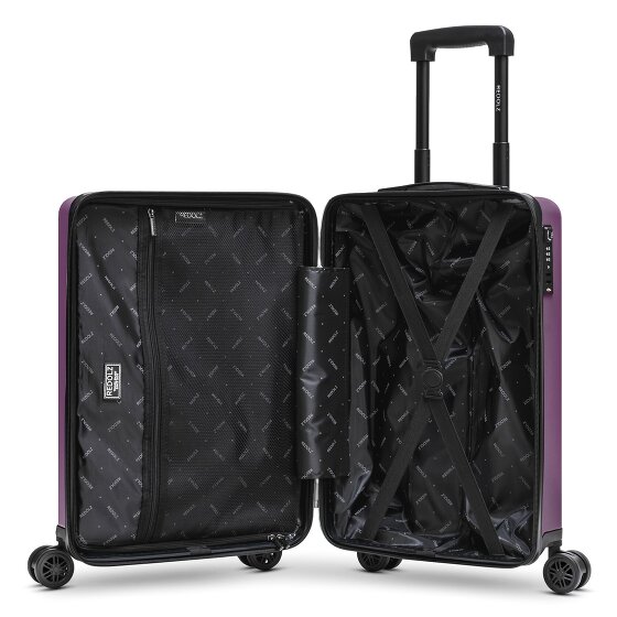 Redolz Essentials 08 CABIN 4 Rollen Kabinentrolley 55 cm