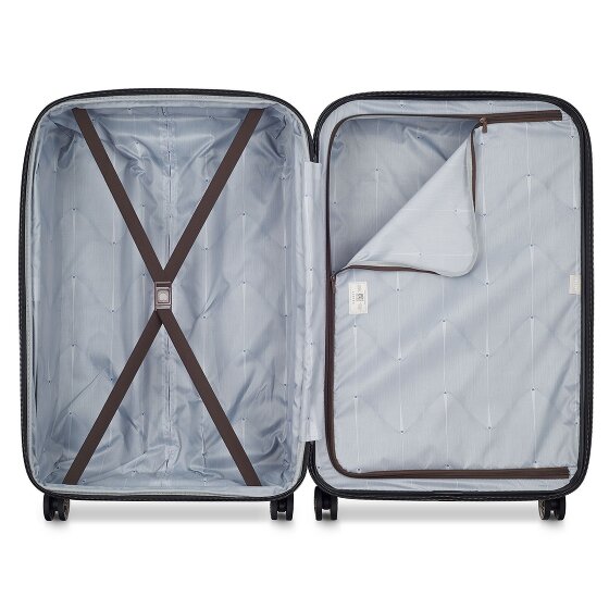 Delsey Paris Meteor 4 Rollen Trolley L 78 cm mit Dehnfalte