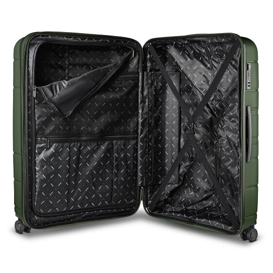 Redolz Essentials 11 4 Rollen Kofferset 3-teilig mit Dehnfalte