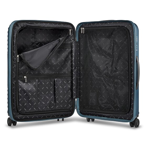 Redolz Essentials 01 4 Rollen Trolley M 66 cm mit Dehnfalte