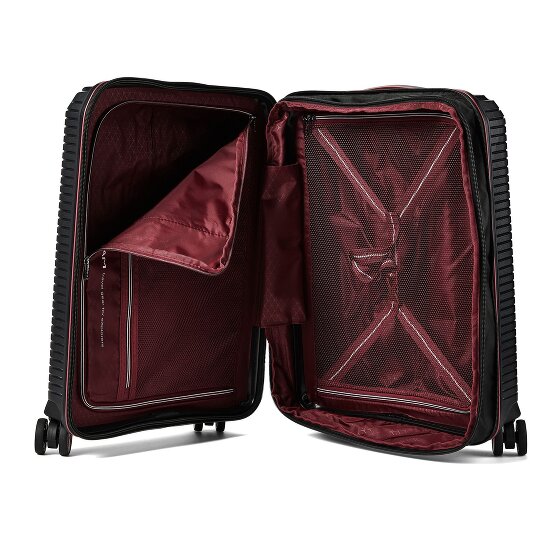 Polestream Paris 4 Rollen Kabinentrolley 55 cm mit Dehnfalte