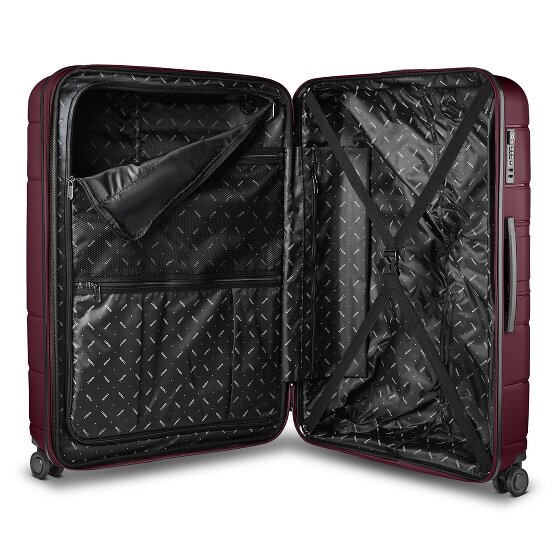 Redolz Essentials 11 4 Rollen Kofferset 3-teilig mit Dehnfalte