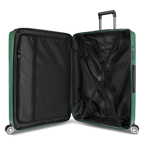 Bric's Cervia 2.0 4 Rollen Trolley L 77 cm mit Dehnfalte