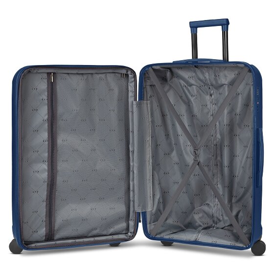 d&n South Dakota 4 Rollen Trolley L 76 cm mit Dehnfalte