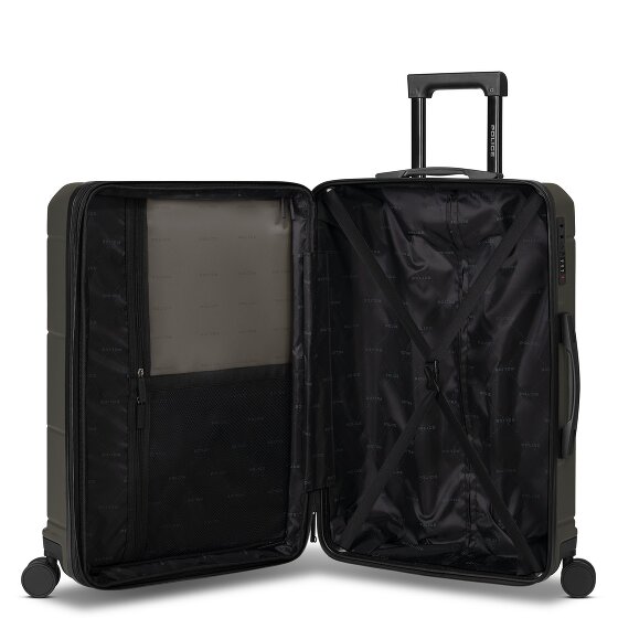 Police London 4 Rollen Trolley 74 cm mit Dehnfalte