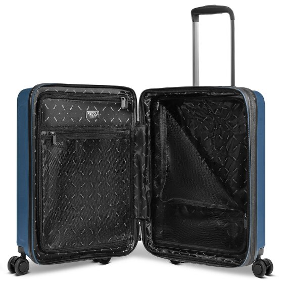 Redolz Essentials14 4-Rollen Kofferset Beautycase 4tlg mit Dehnfalte Laptopfach