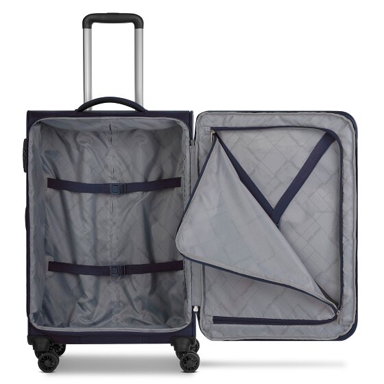 Worldpack Chicago 4 Rollen Kofferset 3-teilig mit Dehnfalte