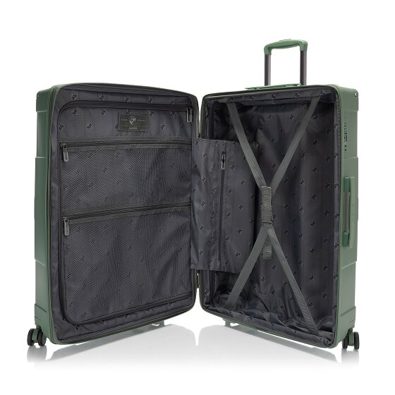 Heys ReNew 4 Rollen Trolley L 76 cm mit Dehnfalte