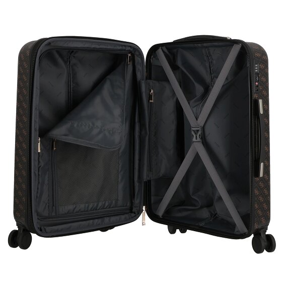 Guess Jesco 4 Rollen Trolley 64 cm mit Dehnfalte