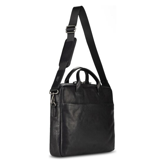 Jost Glasgow Aktentasche Leder 37 cm Laptopfach