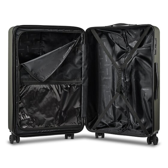 Roberto Cavalli Florence 4 Rollen Trolley 74 cm mit Dehnfalte