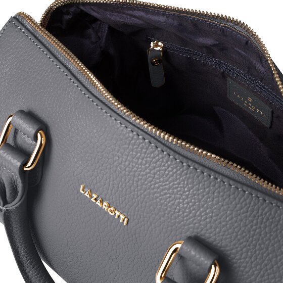 Lazarotti Bologna Leather Bowling-Bag Handtasche Crossbody Leder 26 cm