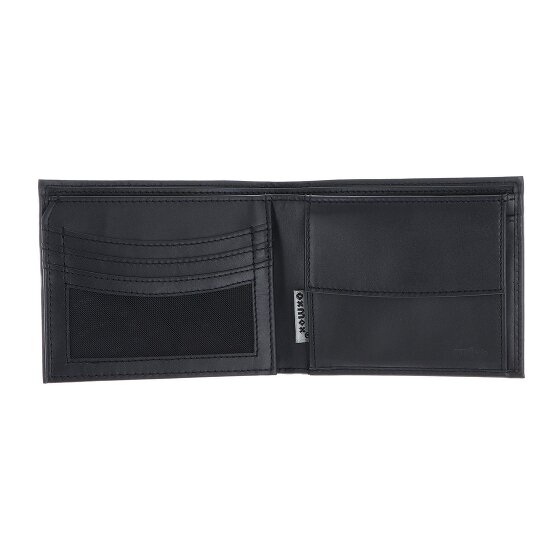 oxmox Leather Geldbörse RFID Schutz Leder 12 cm