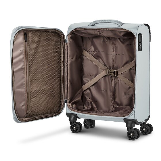 Stratic taska 4 Rollen Kabinentrolley S 55 cm mit Dehnfalte