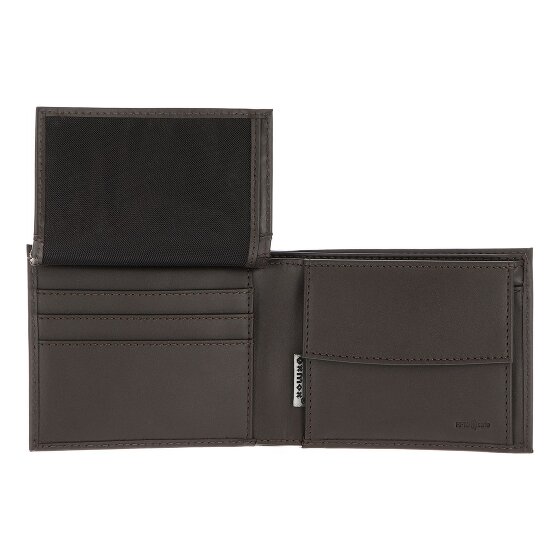 oxmox Leather Geldbörse RFID Schutz Leder 12 cm