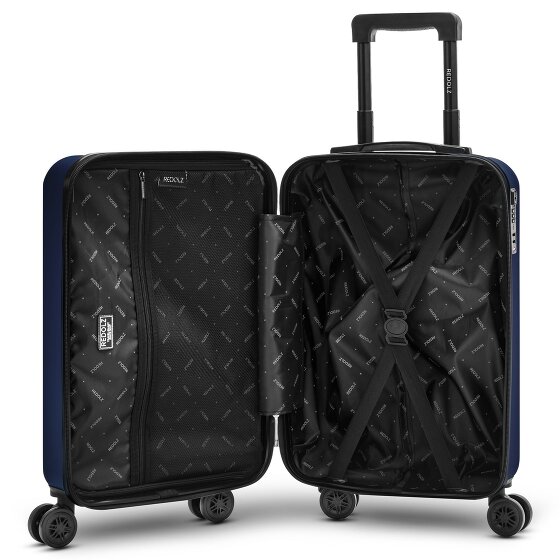 Redolz Essentials 09 CABIN 4 Rollen Kabinentrolley 55 cm