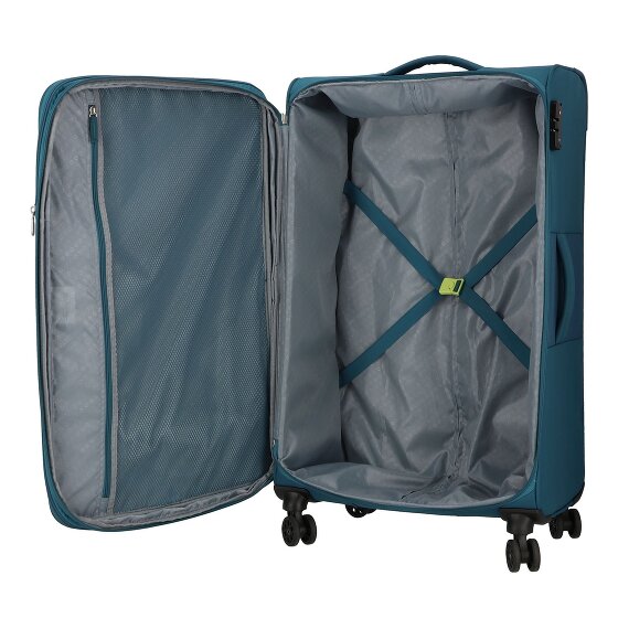 American Tourister Deep Dive 4 Rollen Trolley L 80 cm mit Dehnfalte