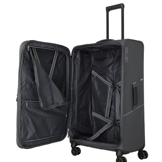 Travelite Skaii 4 Rollen Trolley L 78 cm mit Dehnfalte