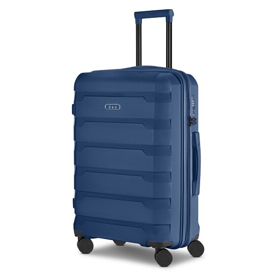 d&n South Dakota 4 Rollen Trolley M 66 cm mit Dehnfalte