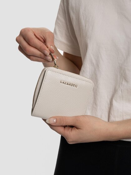Lazarotti Bologna Leather Geldbörse Leder 10 cm