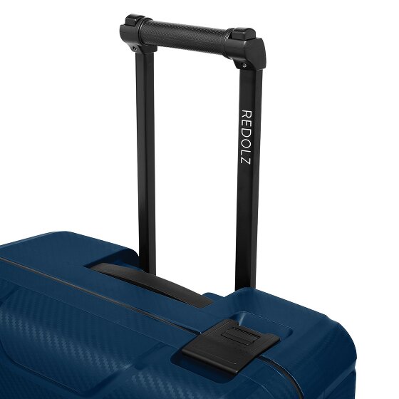 Redolz Essentials 15 4-Rollen Kabinentrolley 55 cm mit Dreipunkt-Verschluss