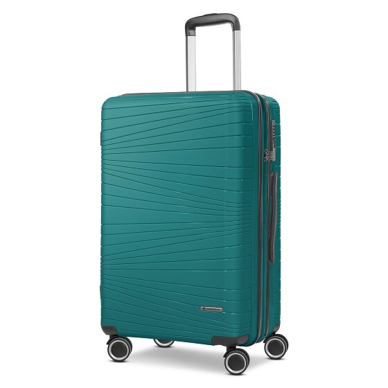 Franky Dallas 3.0 4 Rollen Trolley M 65 cm mit Dehnfalte