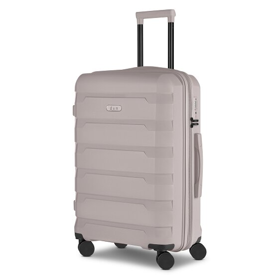 d&n South Dakota 4 Rollen Trolley M 66 cm mit Dehnfalte