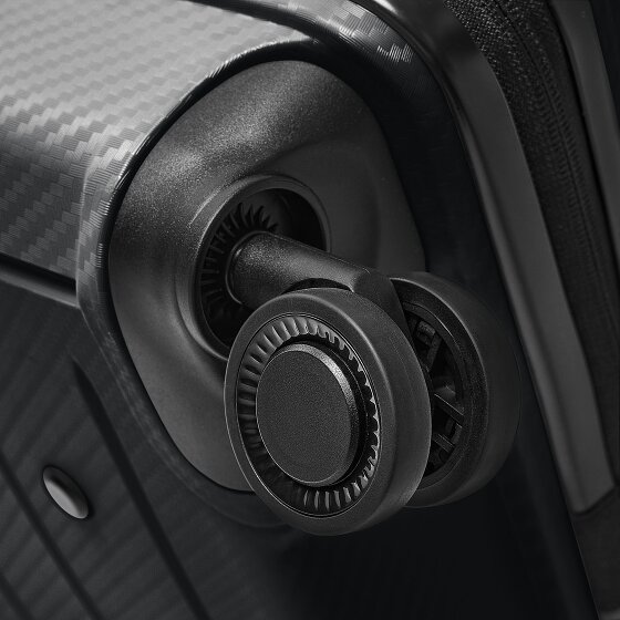 Redolz Essentials 17 4-Rollen Kabinentrolley 55 cm Soft-Pocket Laptopfach