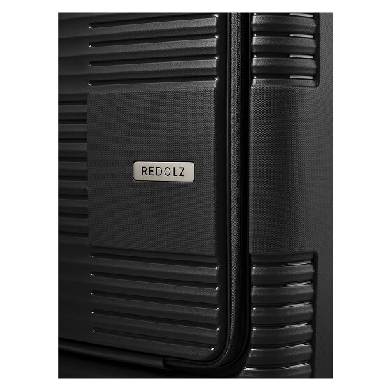 Redolz Essentials 17 2.0 4 Rollen Kabinentrolley 55 cm Laptopfach mit Dehnfalte