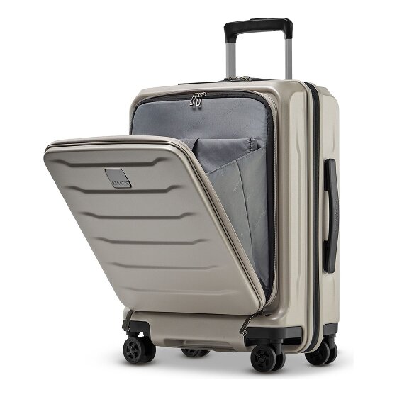 Stratic Phoenix 4 Rollen Kabinentrolley S 55 cm mit Dehnfalte