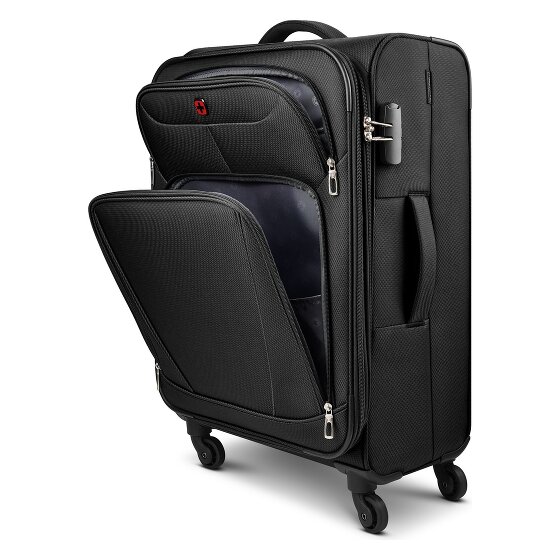 Wenger Beaumont 4-Rollen Kofferset M+L mit Dehnfalte
