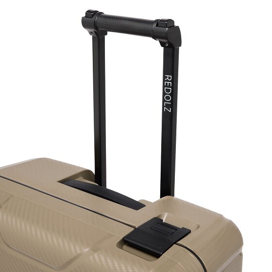 Redolz Essentials 15 4-Rollen Kabinentrolley 55 cm mit Dreipunkt-Verschluss