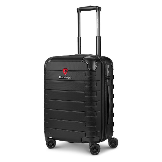 Tonino Lamborghini Milano 4 Rollen Kabinentrolley S 54 cm mit Dehnfalte