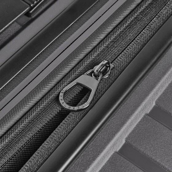 Pactastic Collection 04 THE CABIN + 4 Rollen Kabinentrolley S 55 cm mit Dehnfalte