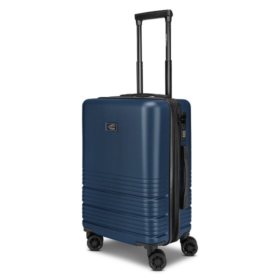 camel active Hanoi 4 Rollen Kabinentrolley S 55 cm mit Dehnfalte