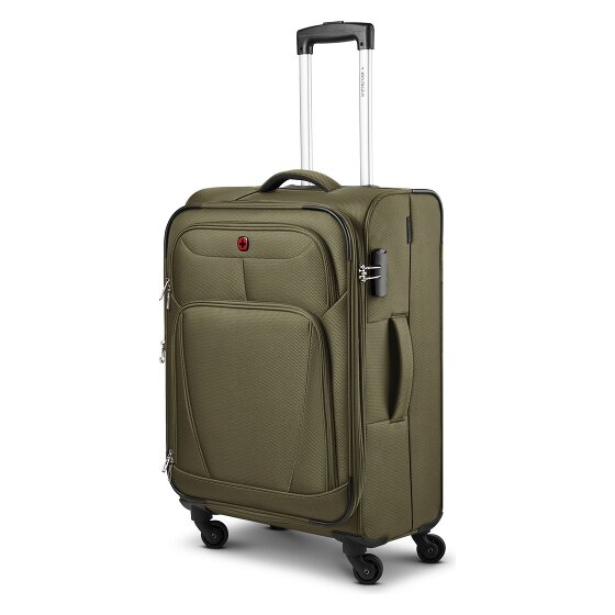 Wenger Beaumont 4 Rollen Trolley M 67 cm mit Dehnfalte