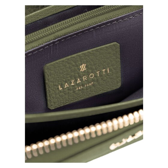 Lazarotti Bologna Leather XL Zip-Around Geldbörse Leder 19 cm