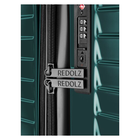 Redolz Essentials 18 4 Rollen Trolley 66 cm mit Dehnfalte