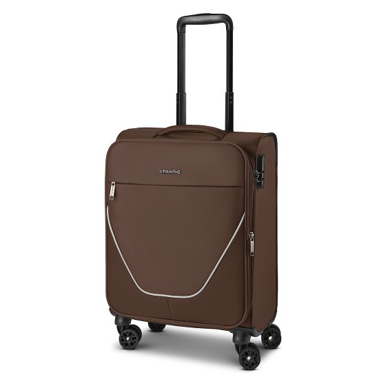 Stratic taska 4 Rollen Kabinentrolley S 55 cm mit Dehnfalte