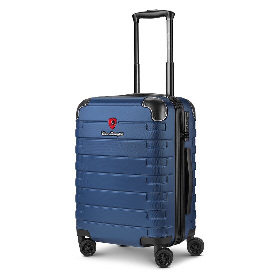 Tonino Lamborghini Milano 4 Rollen Kabinentrolley S 54 cm mit Dehnfalte