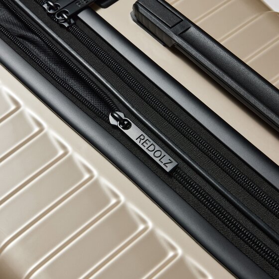 Redolz Essentials 18 4 Rollen Kabinentrolley 55 cm mit Dehnfalte