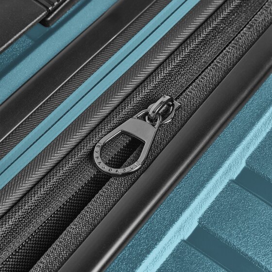 Pactastic Collection 04 THE CABIN + 4 Rollen Kabinentrolley S 55 cm mit Dehnfalte