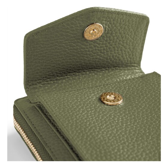 Lazarotti Bologna Leather Zip-Around Geldbörse Handytasche Leder 19 cm
