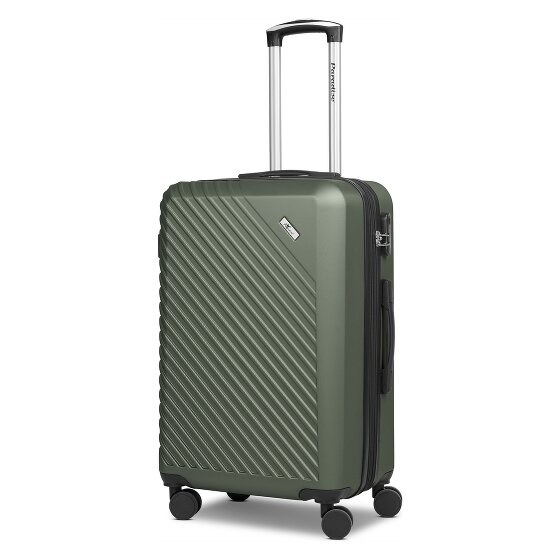 Check.In Paradise 2.0 4 Rollen Trolley M 68 cm mit Dehnfalte